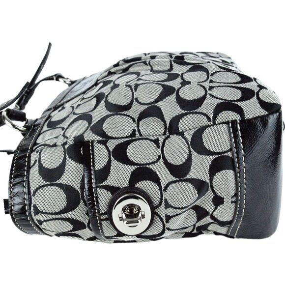 Coach satchel, pleated front design! - Picture 9 of 15